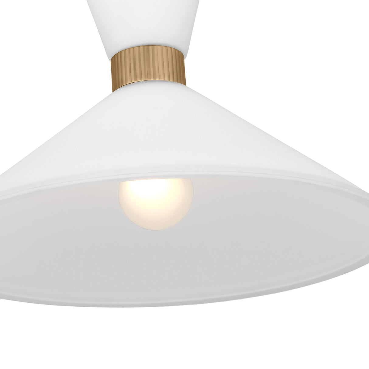 Issa Pendant 15", Satin Brass