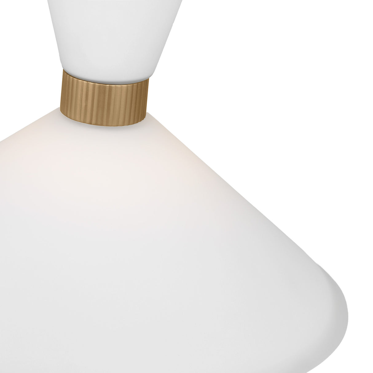 Issa Pendant 15", Satin Brass