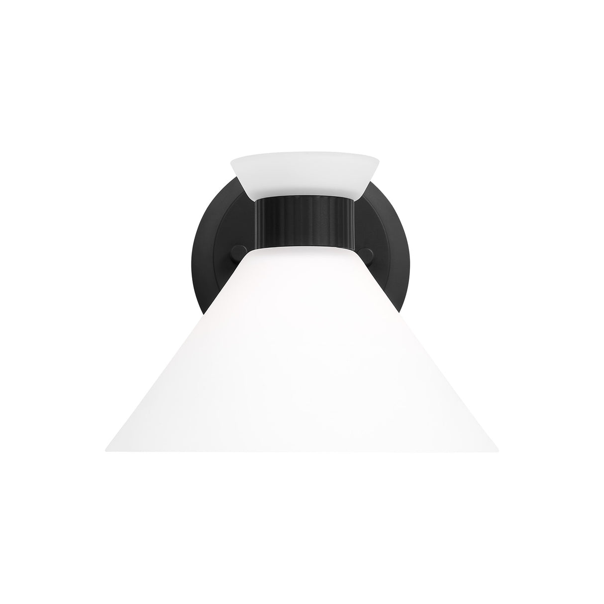 Issa Wall Sconce 7", Matte Black