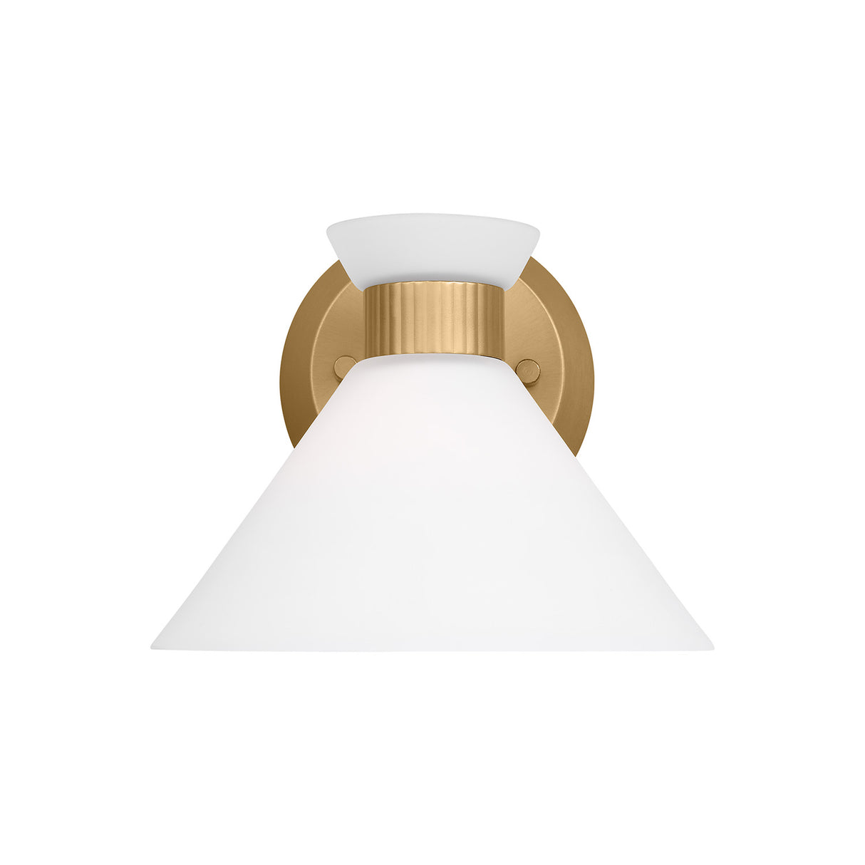Issa Wall Sconce 7", Satin Brass