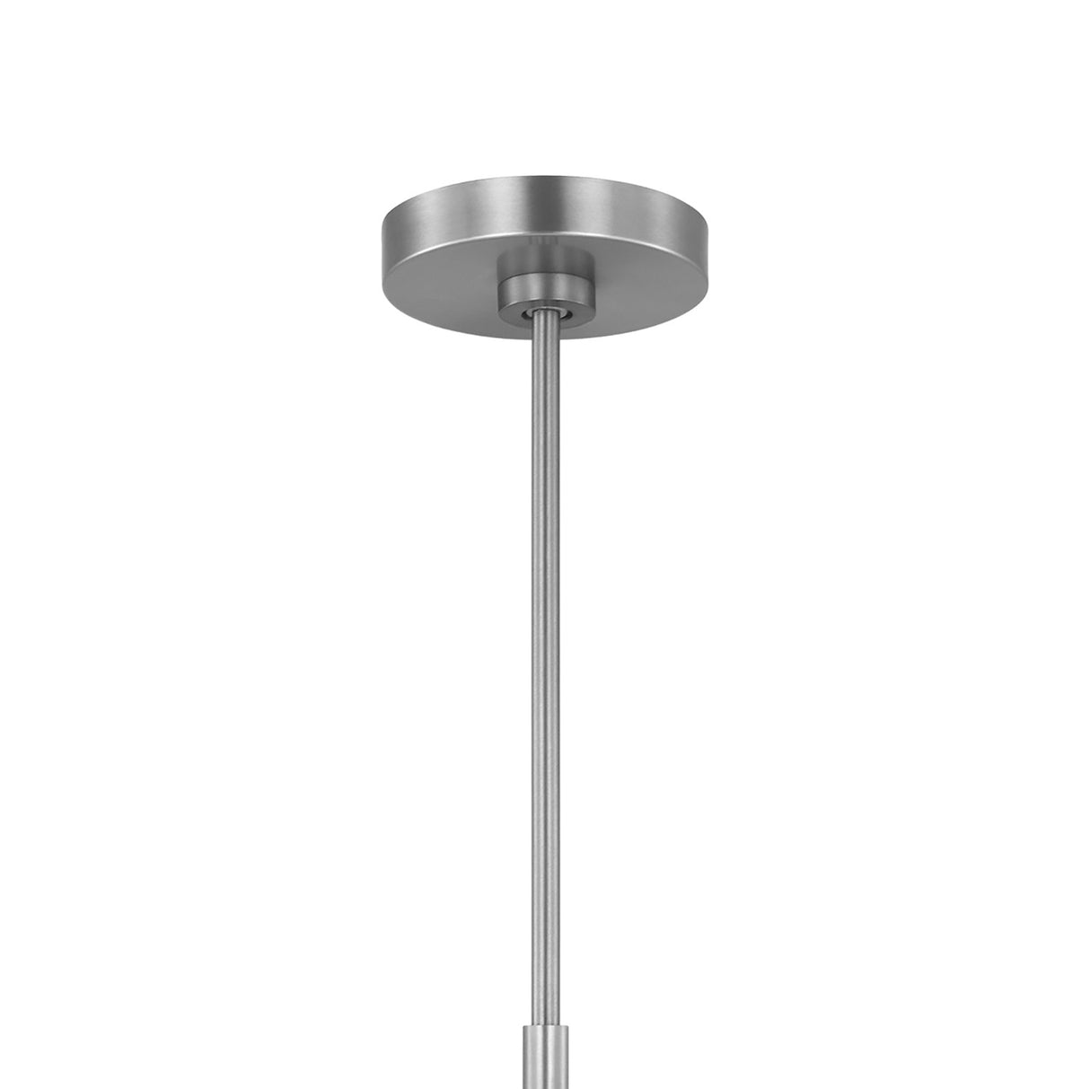 Wallace 6 Light Chandelier 38", Brushed Nickel