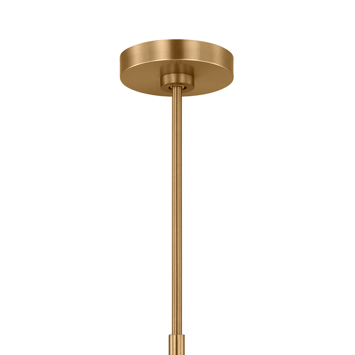 Wallace 5 Light Chandelier 30", Satin Brass