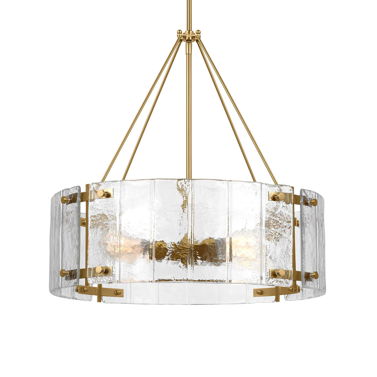 Winslow Chandelier 24", Modern Brass