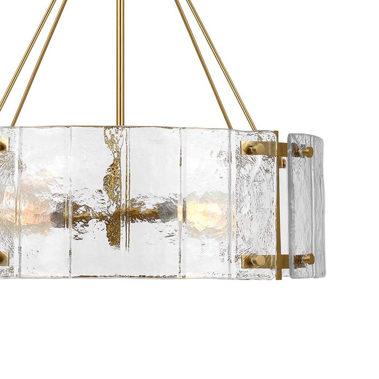 Winslow Chandelier 24", Modern Brass