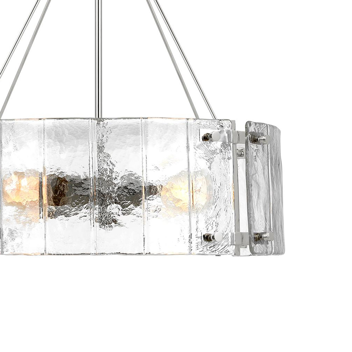 Winslow Chandelier 24", Polished Nickel