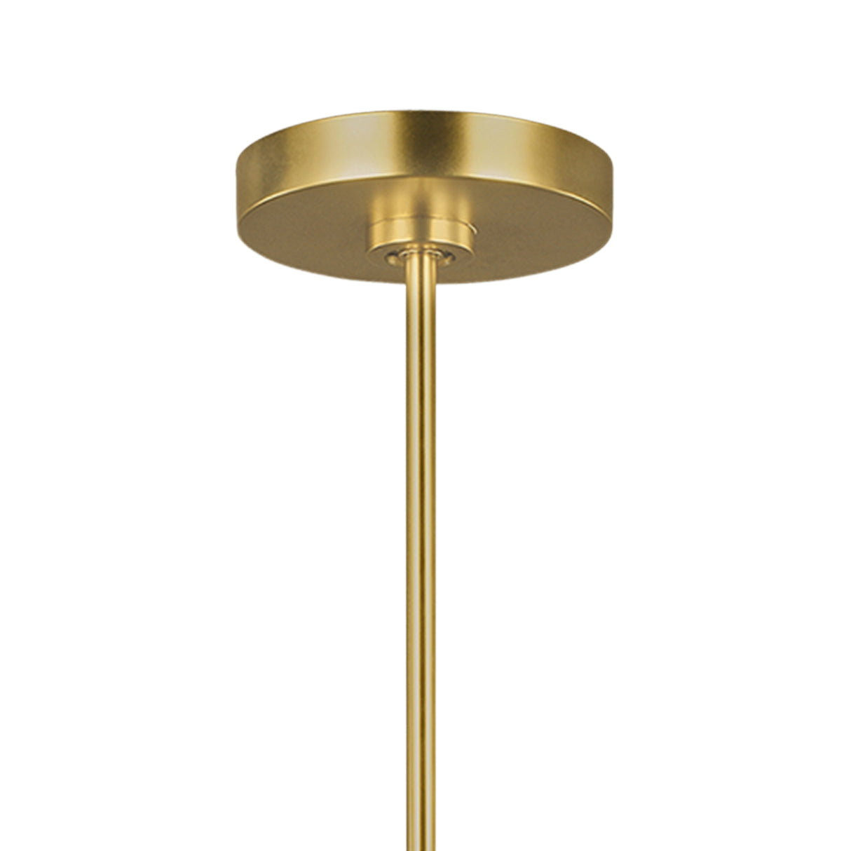 Thayer 15 Light Two-Tier Chandelier 49", Modern Brass