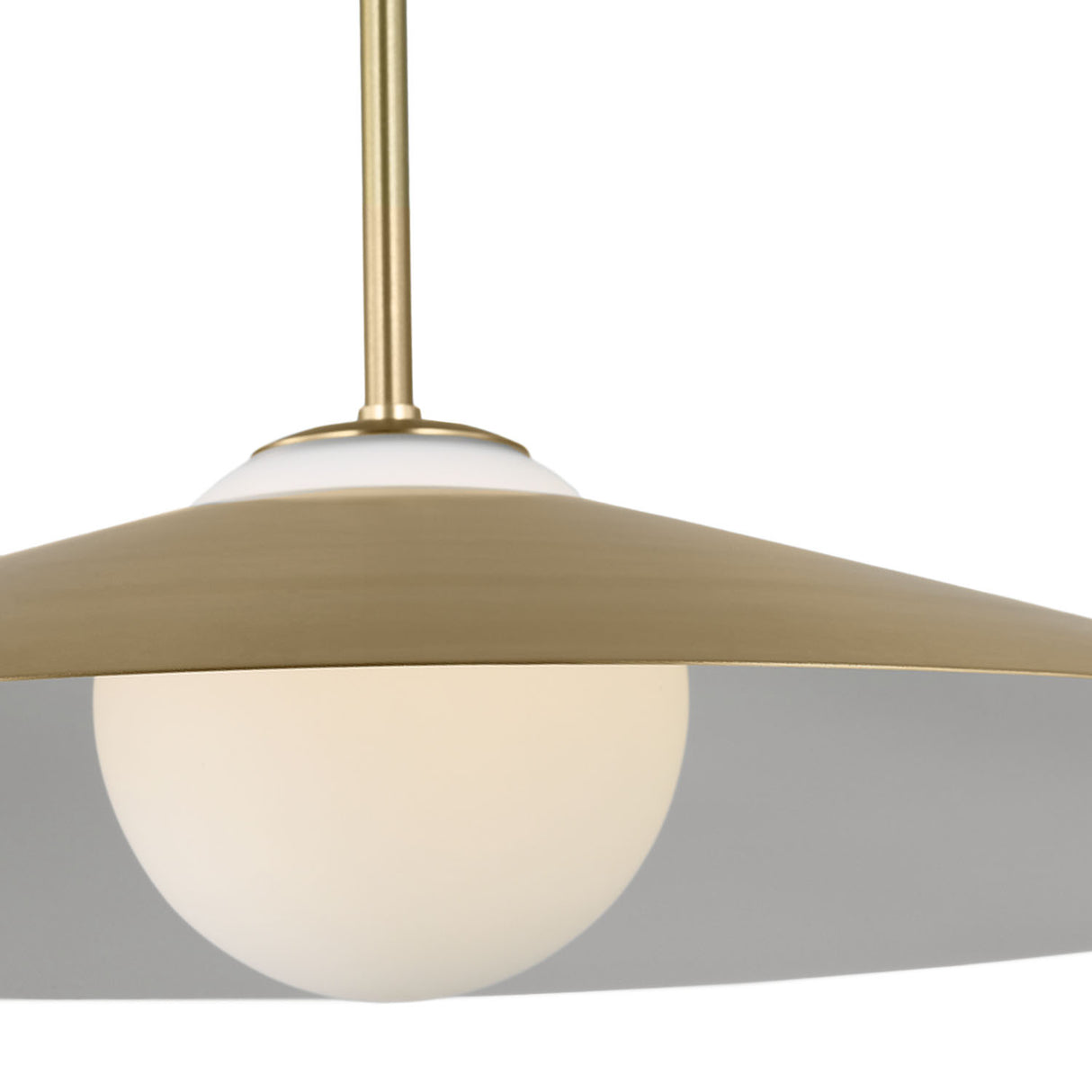 Braxton Pendant 24", Satin Brass