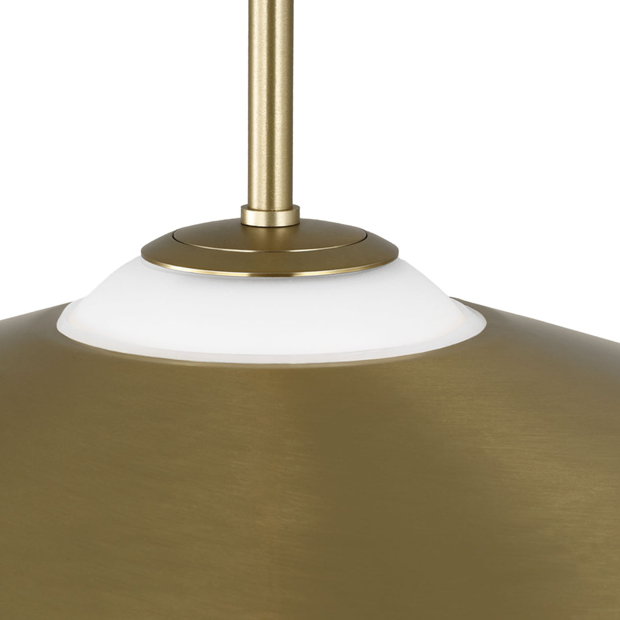 Braxton Pendant 24", Satin Brass