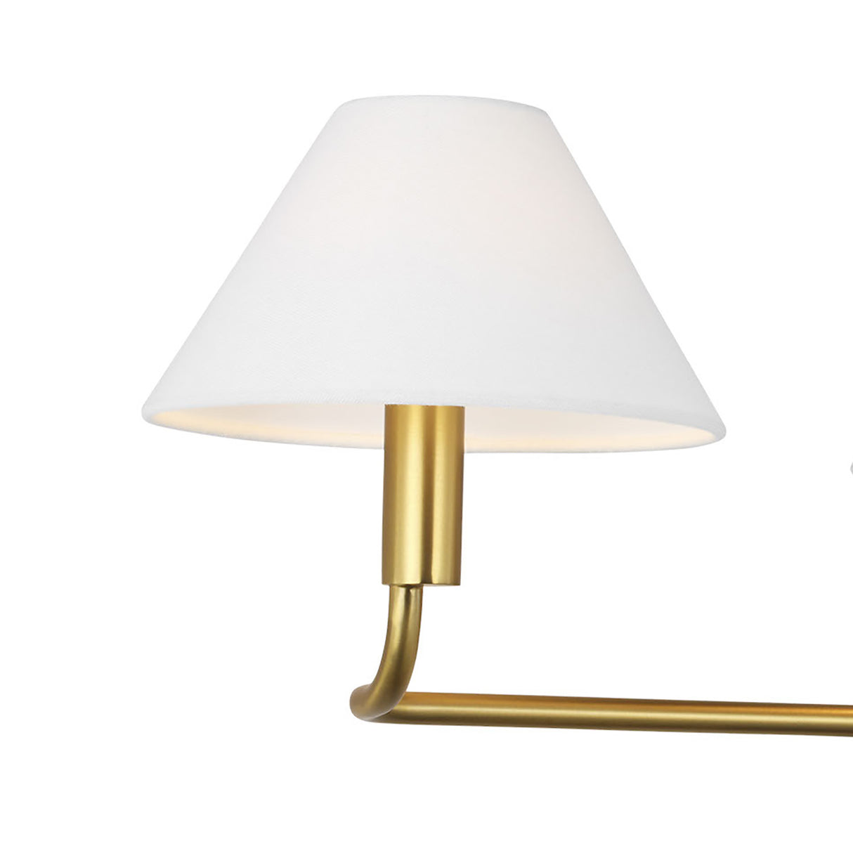 Altair 3 Light Vanity, Modern Brass