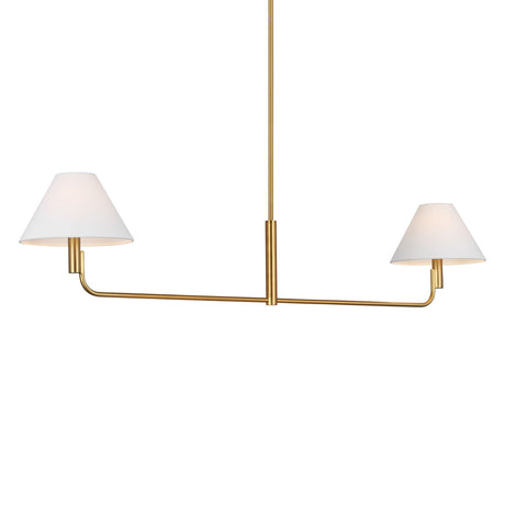Altair Linear Pendant 54", Modern Brass