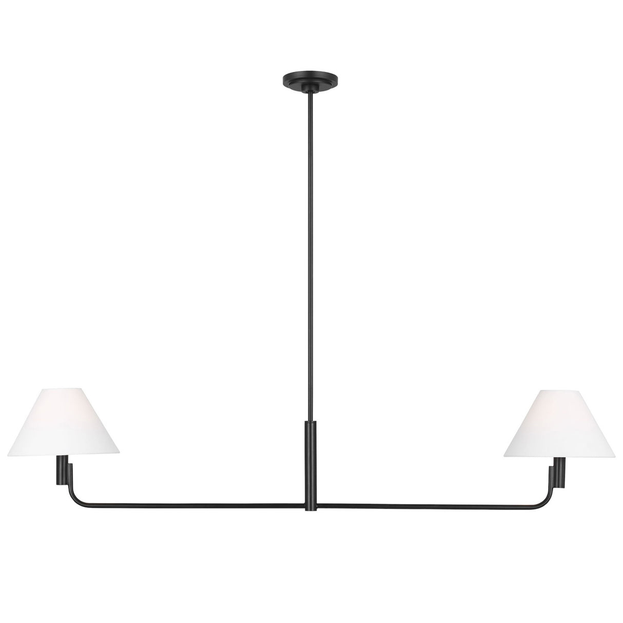 Altair Linear Pendant 54", Aged Iron