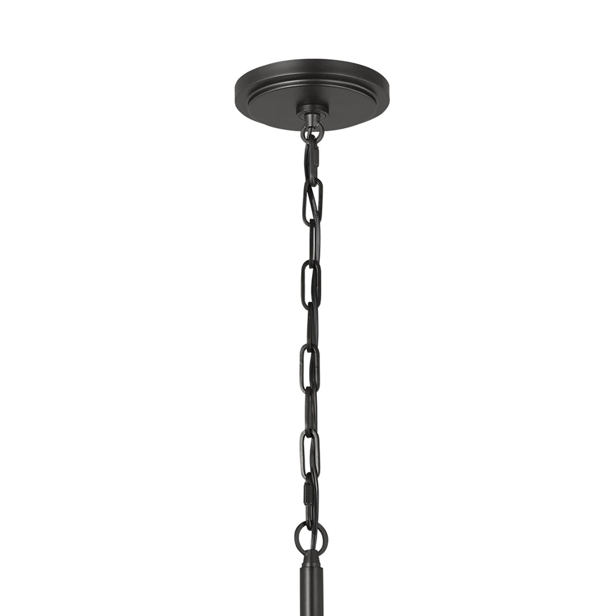 Andrew 4 Light Chandelier 36", Aged Iron