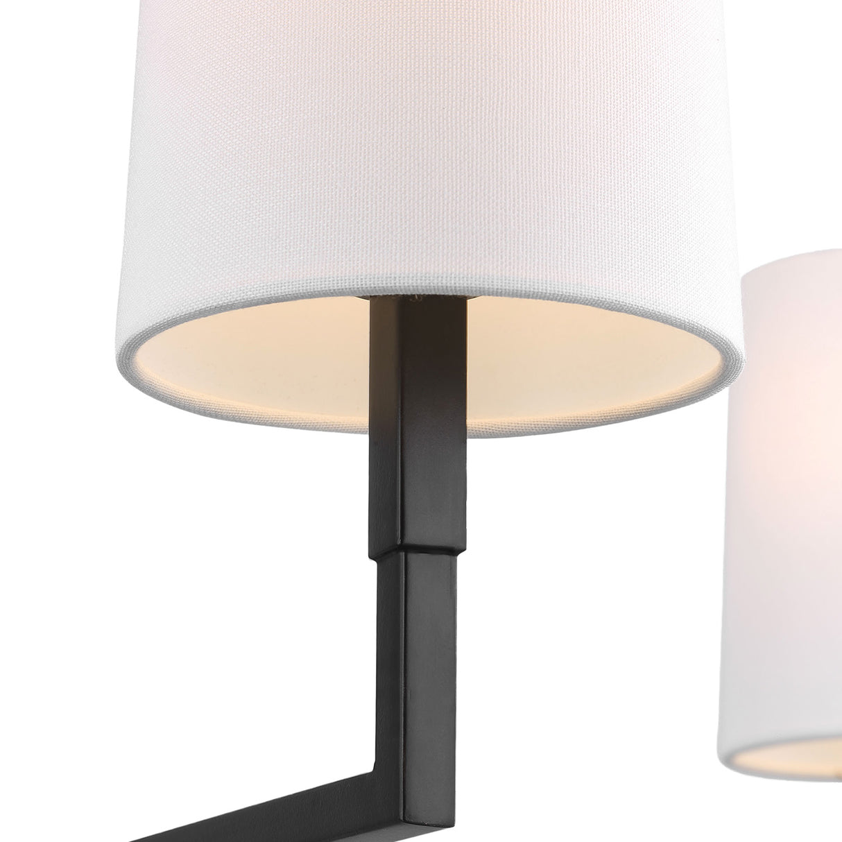 Andrew 4 Light Chandelier 36", Aged Iron