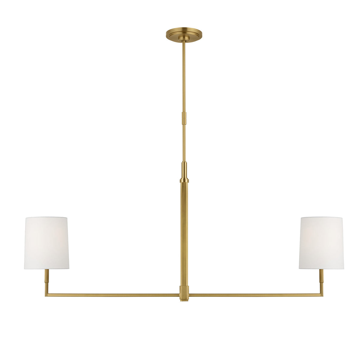 Andrew Linear Pendant 50", Modern Brass