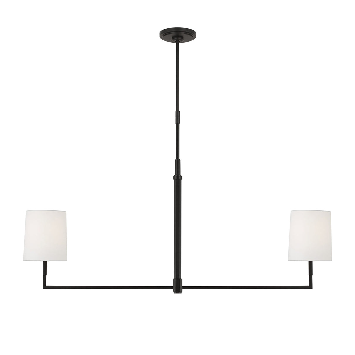 Andrew Linear Pendant 50", Aged Iron