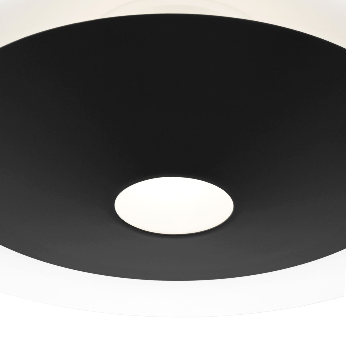 Belvin Large Pendant 24", Matte Black