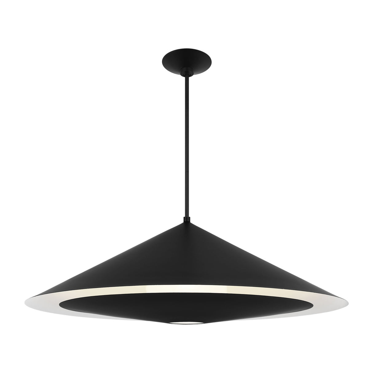Belvin Extra Large Pendant 36", Matte Black