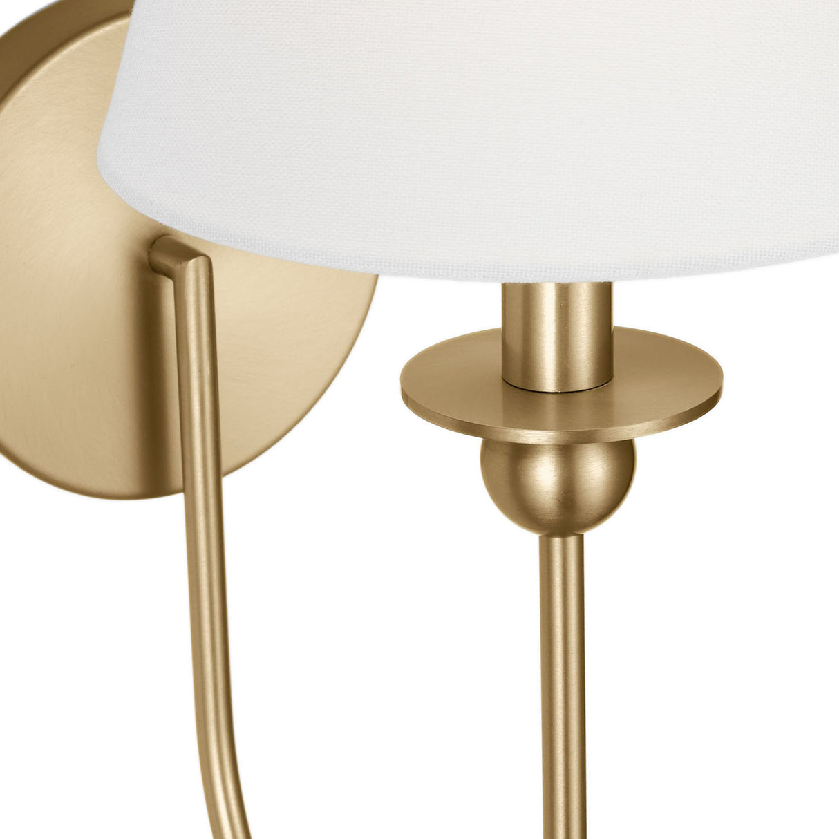 Anise Wall Sconce 15", Satin Brass