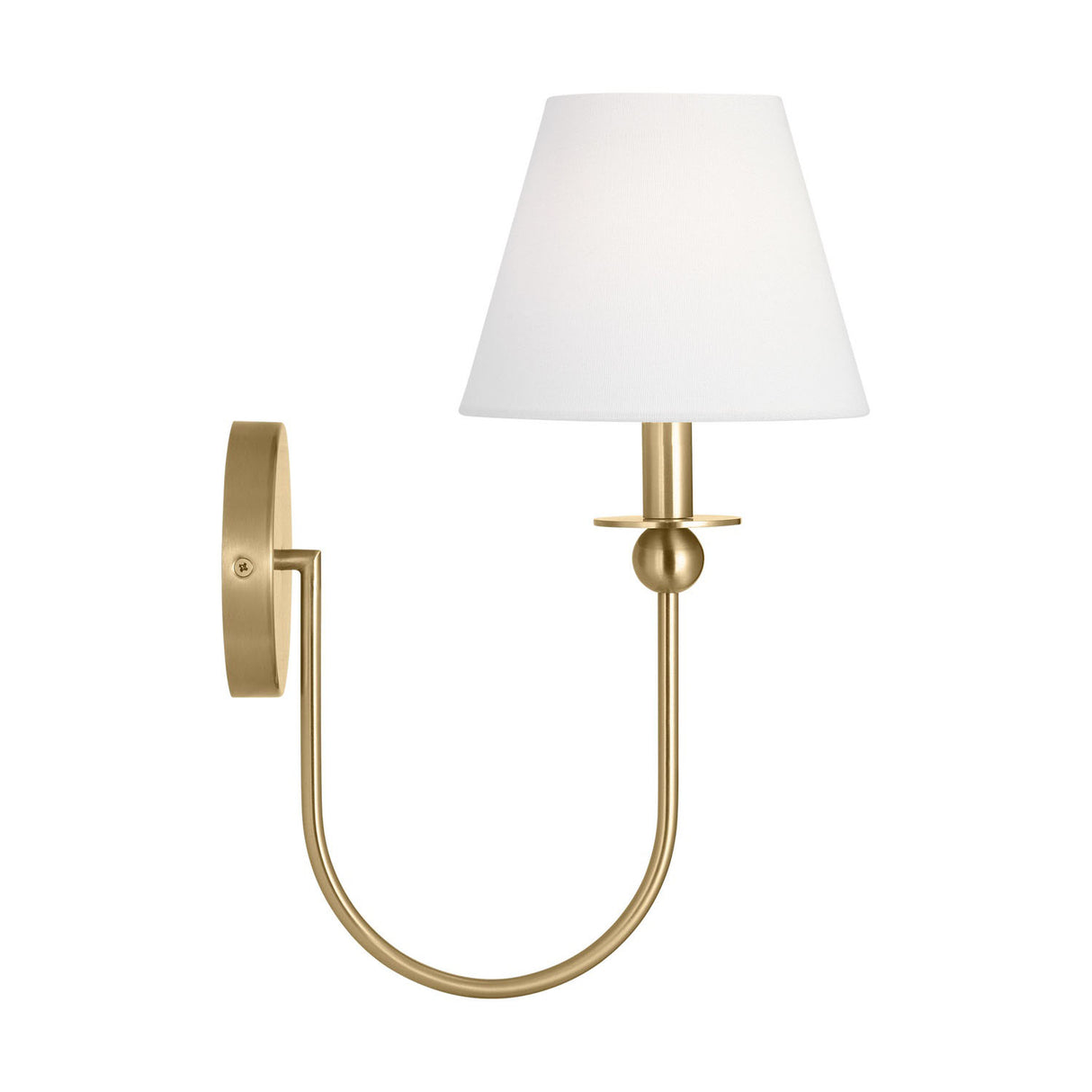 Anise Wall Sconce 15", Satin Brass