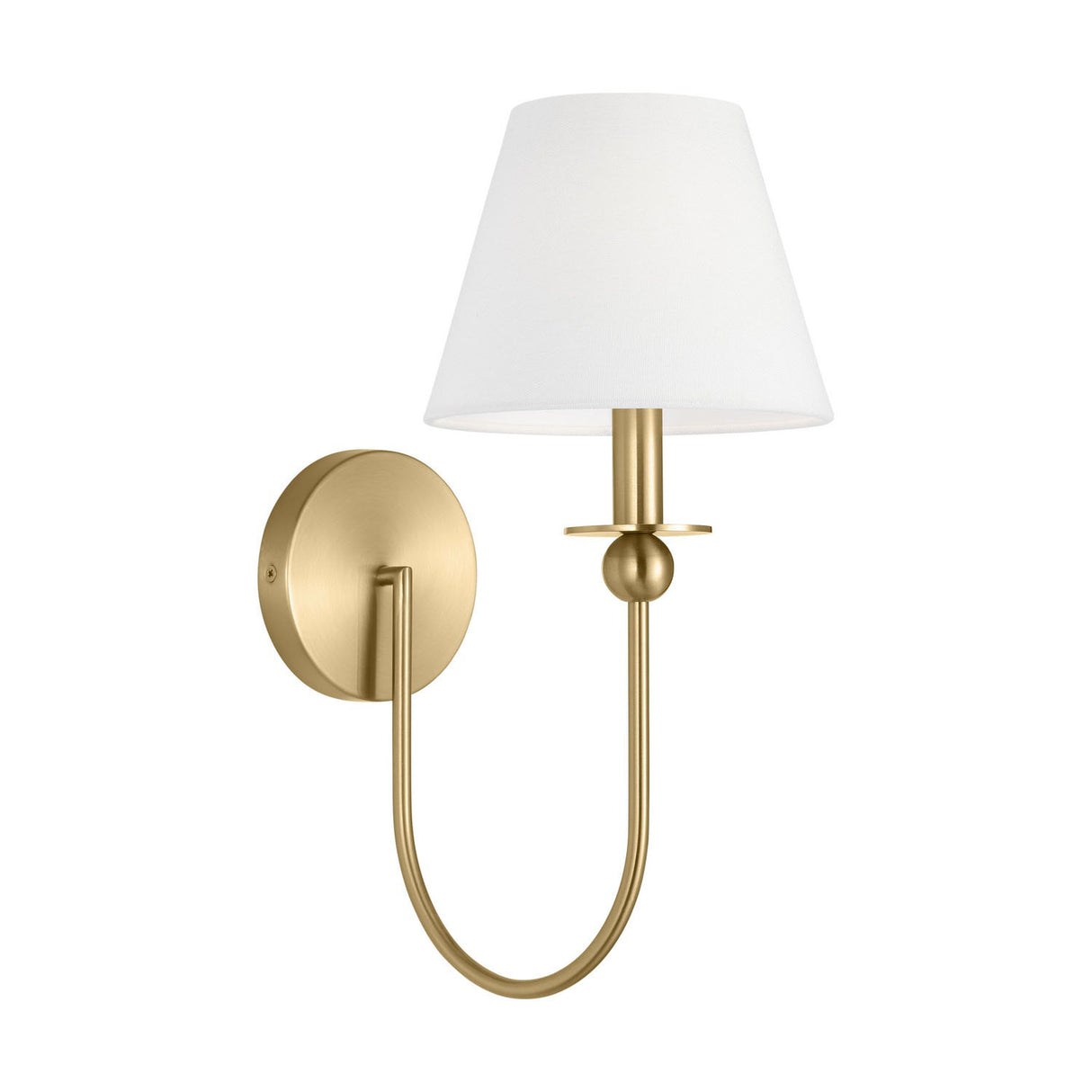 Anise Wall Sconce 15", Satin Brass
