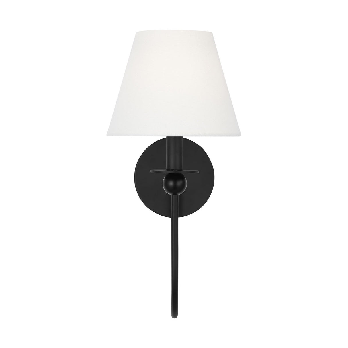 Anise Wall Sconce 15", Matte Black