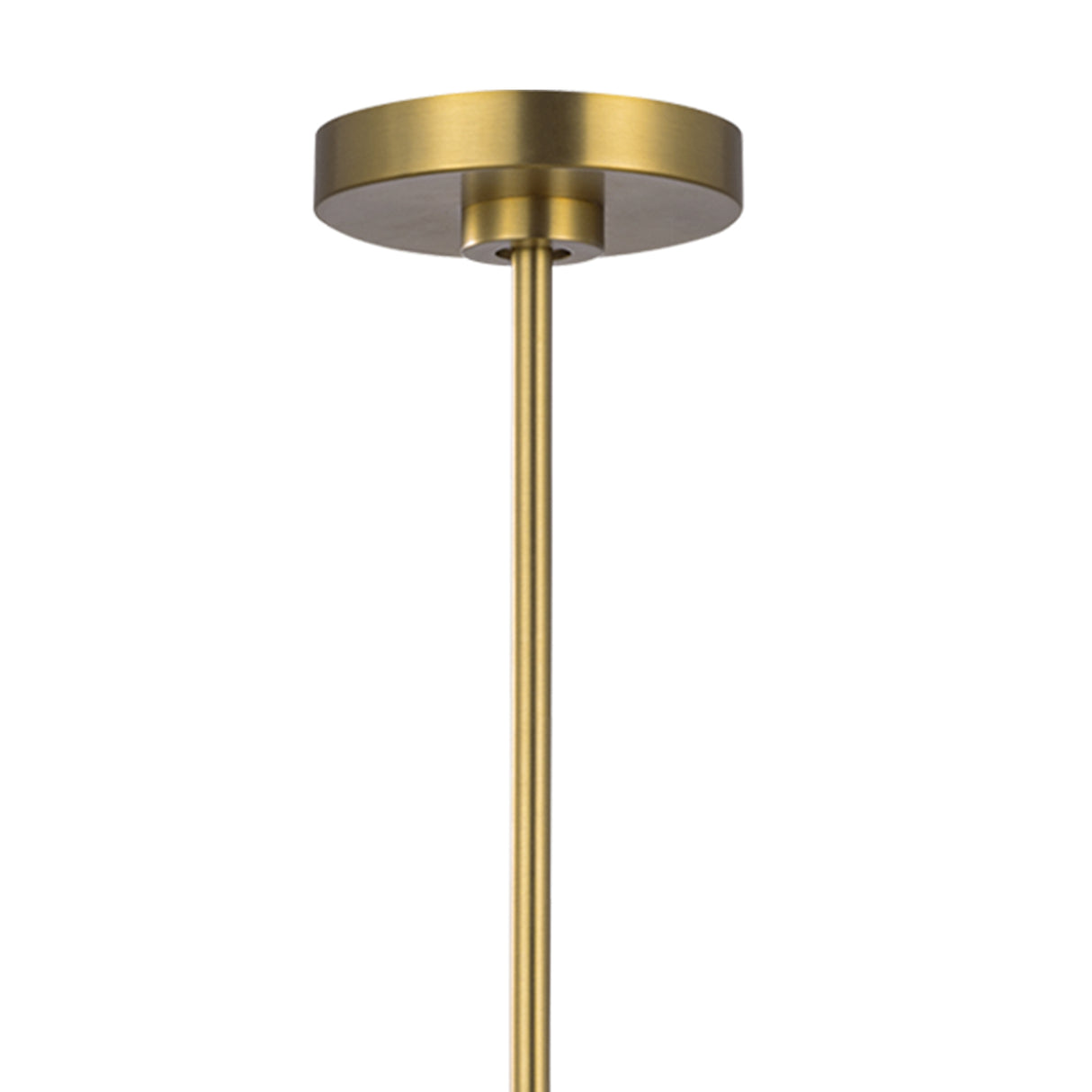 Veya 12 Light Chandelier 44", Modern Brass and Milk Glass
