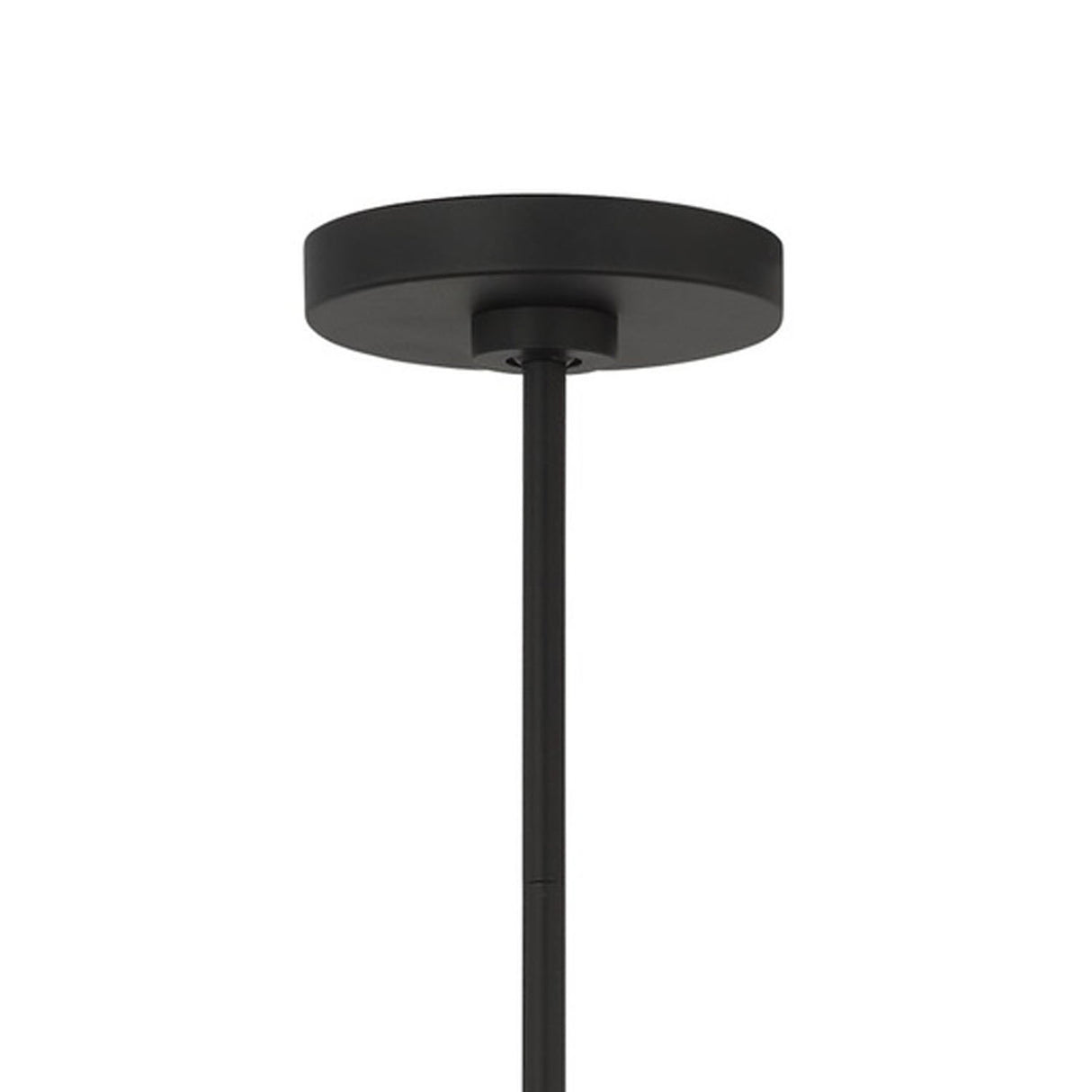 Anise 6 Light Chandelier 36", Matte Black