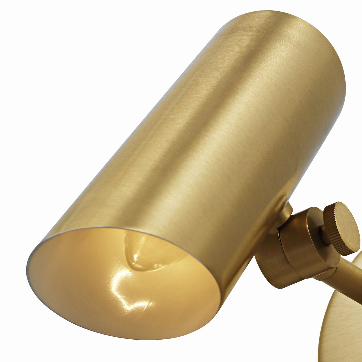 Nilo Pivot Wall Light 8", Satin Brass