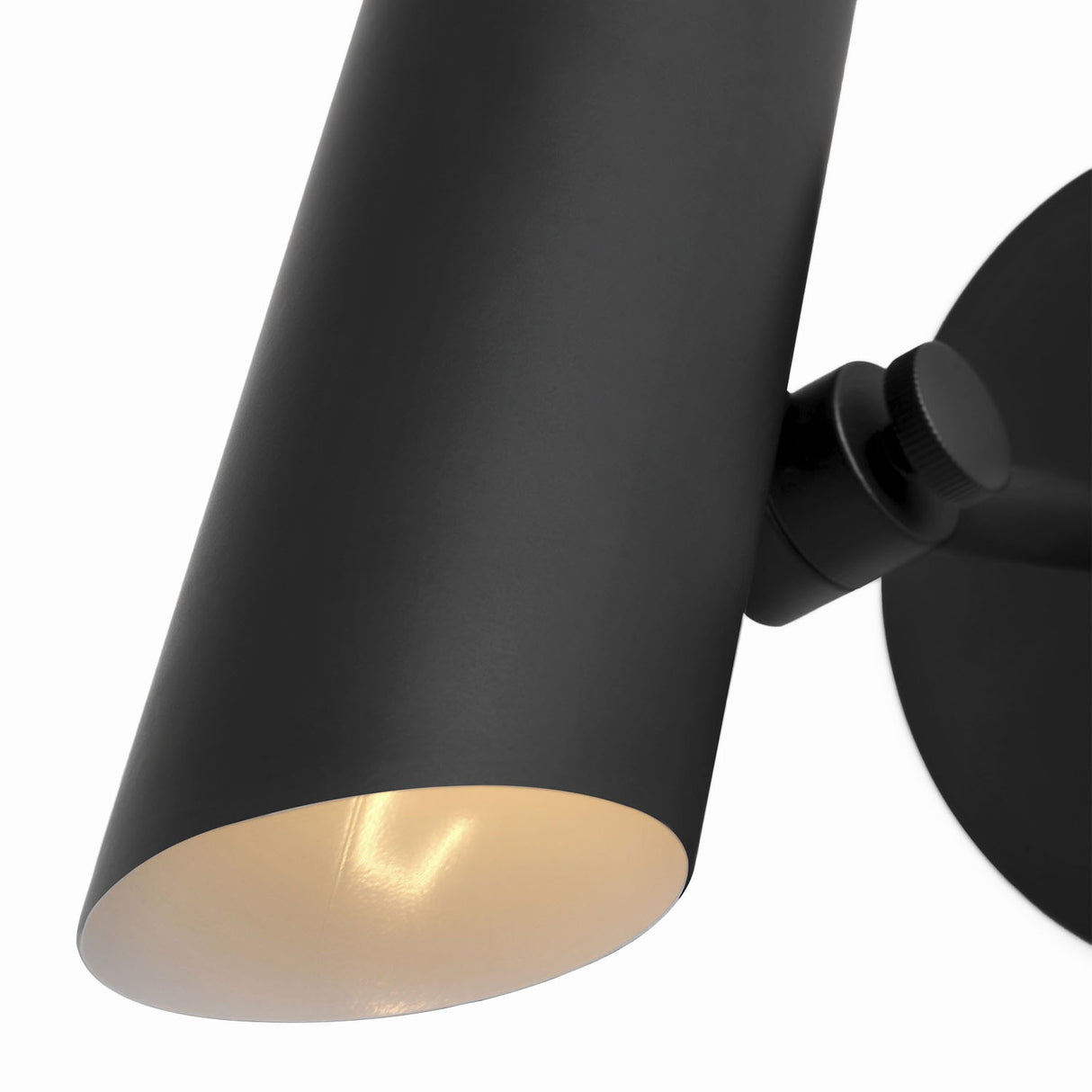 Nilo Pivot Wall Light 8", Matte Black