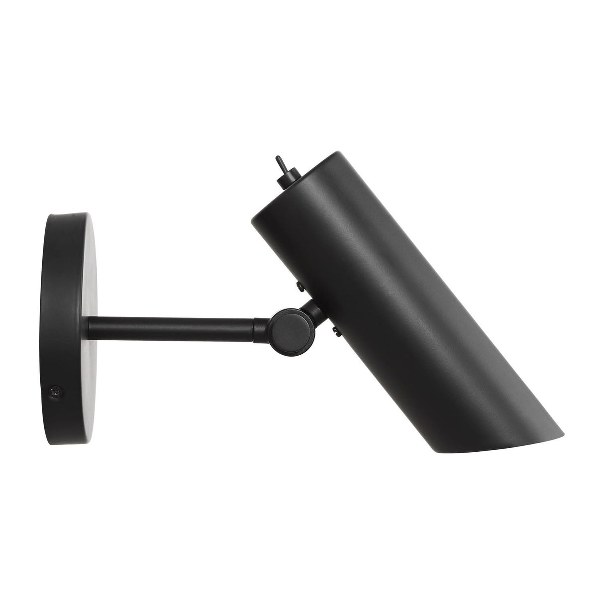 Nilo Pivot Wall Light 8", Matte Black