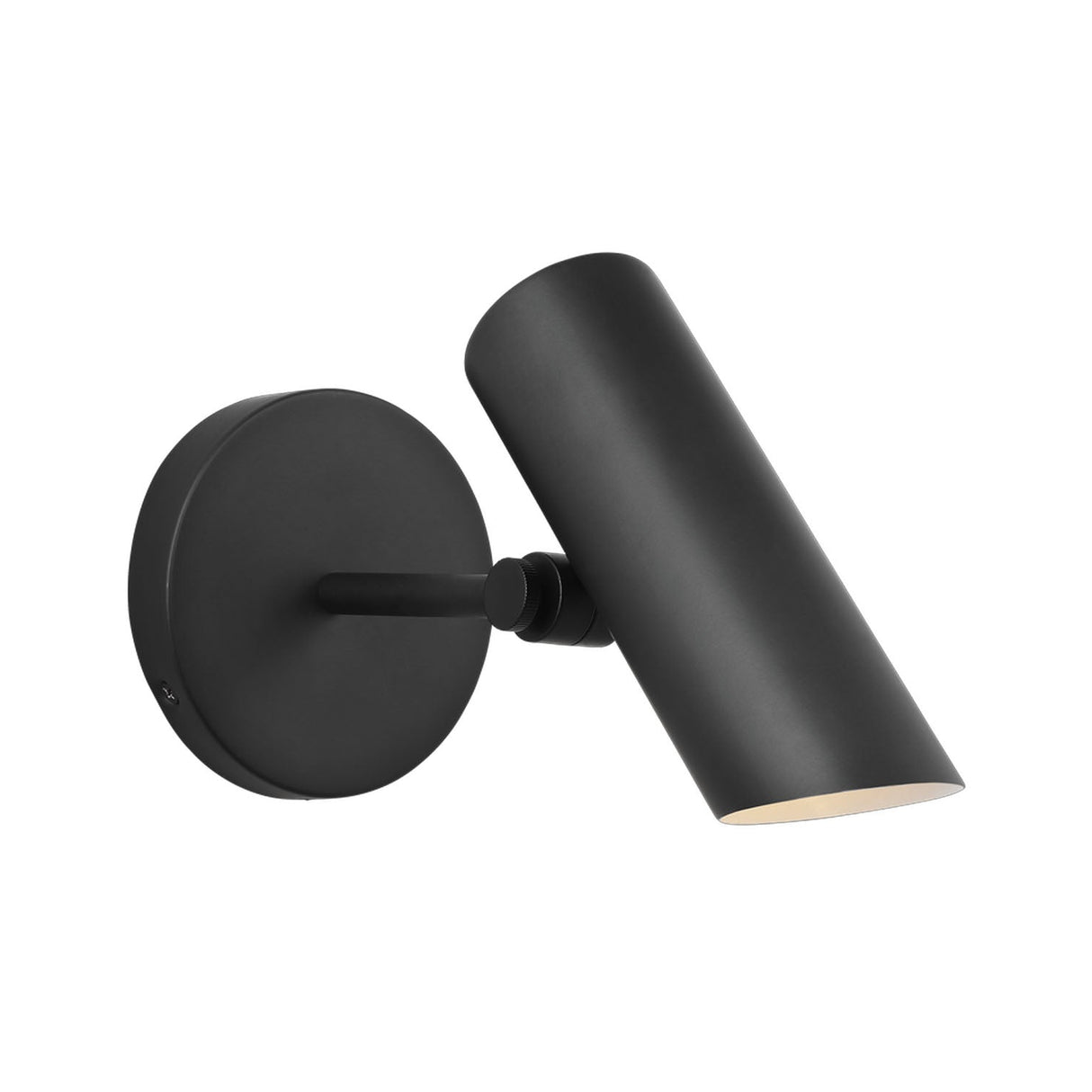 Nilo Pivot Wall Light 8", Matte Black