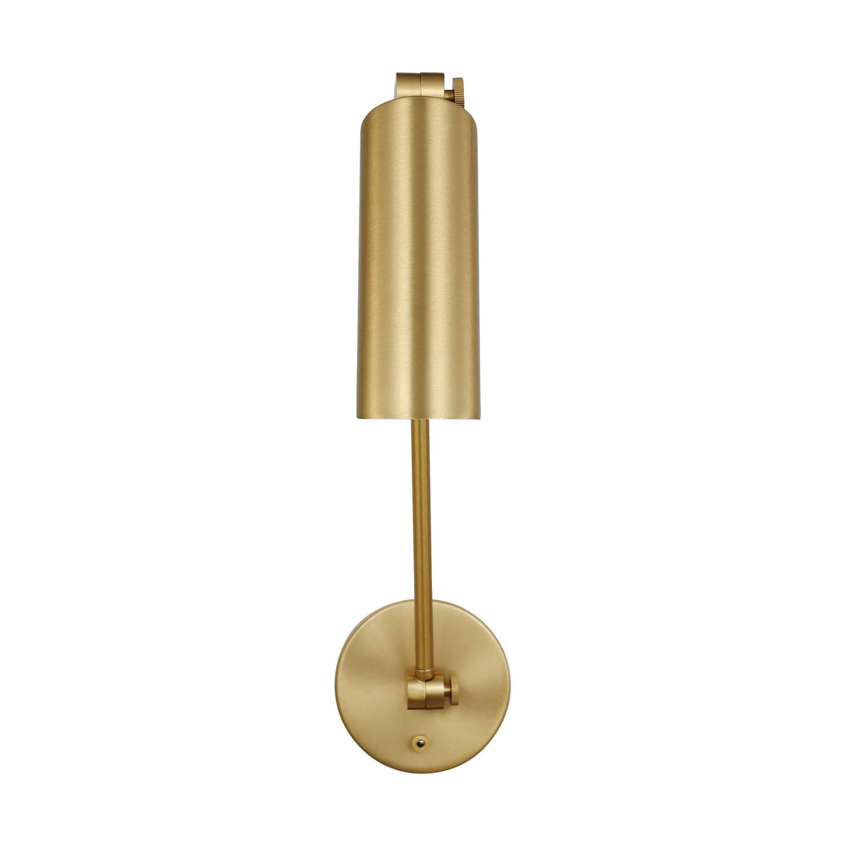 Nilo Adjustable Two Arm Wall Light, Satin Brass
