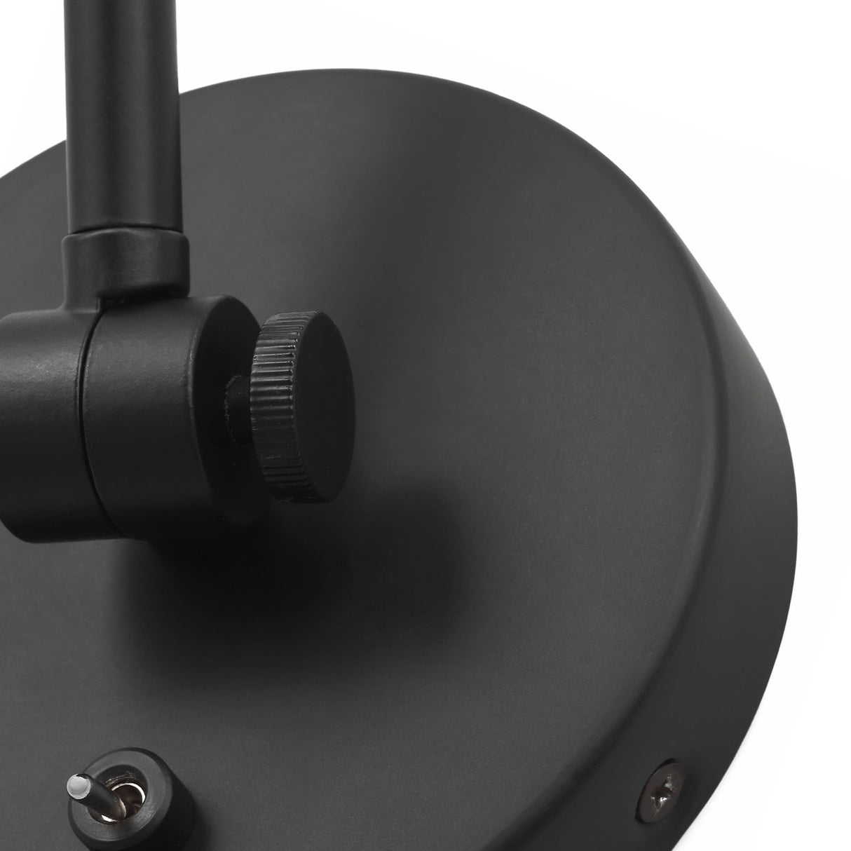 Nilo Adjustable Two Arm Wall Light, Matte Black