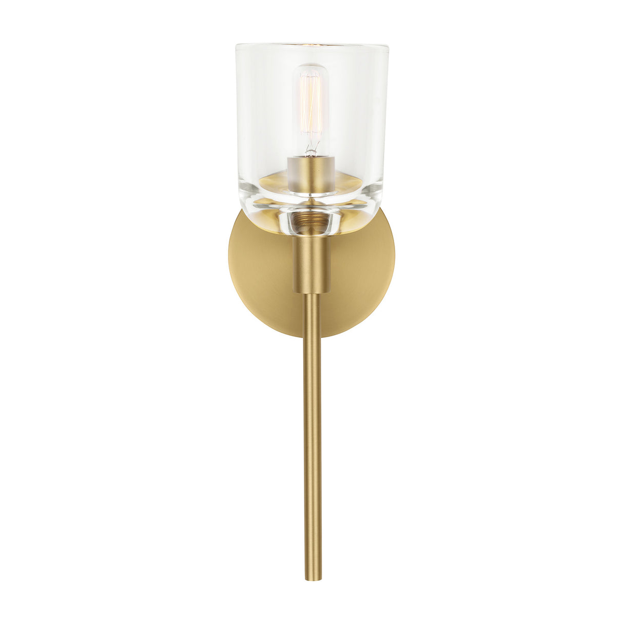 Emrys Wall Sconce 9", Modern Brass