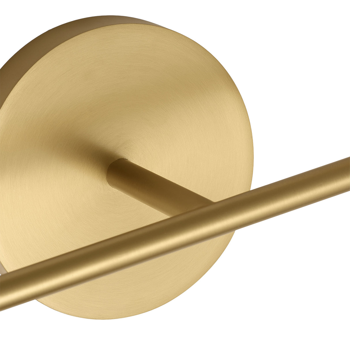 Emrys 2 Light Vanity, Modern Brass