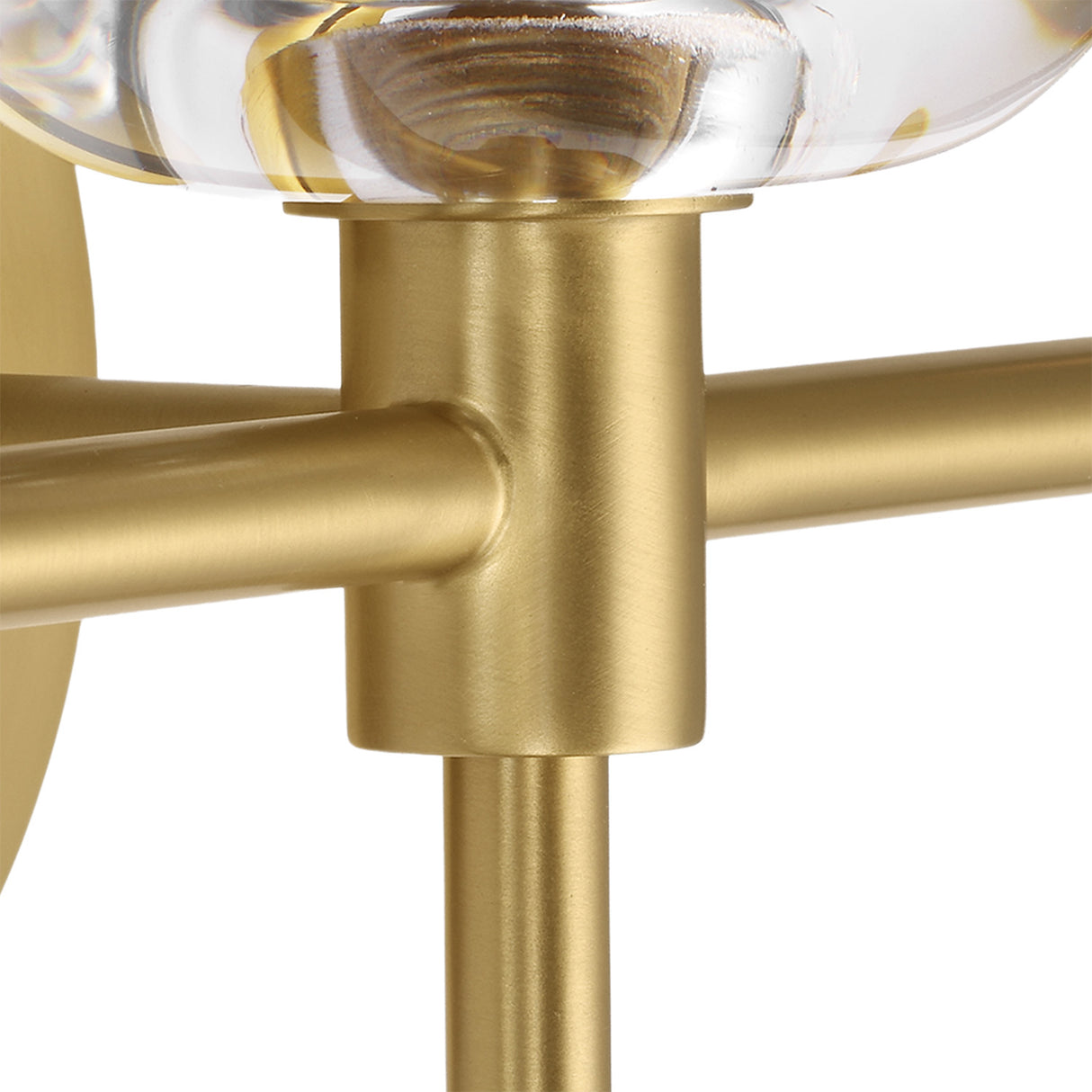 Emrys 3 Light Vanity, Modern Brass