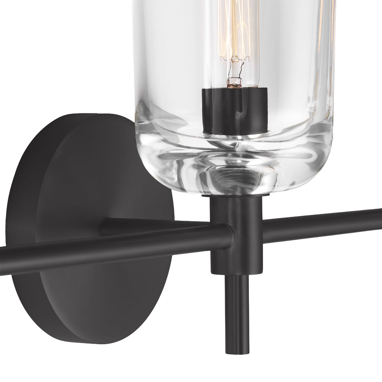 Emrys 3 Light Vanity, Aged Iron