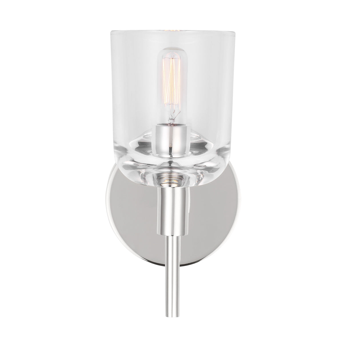 Emrys Wall Sconce 9", Polished Nickel