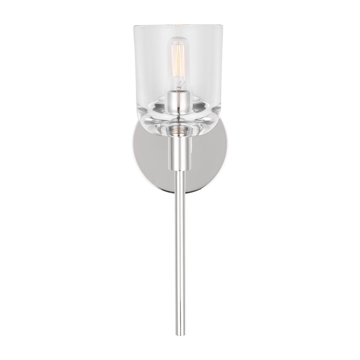 Emrys Wall Sconce 9", Polished Nickel
