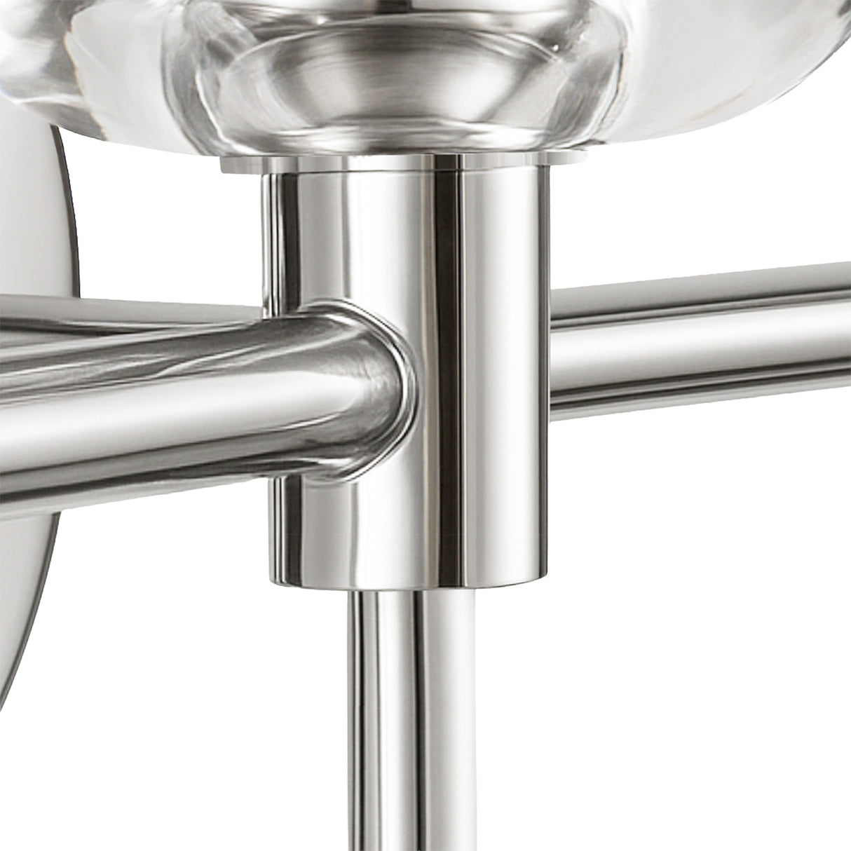 Emrys 3 Light Vanity, Polished Nickel