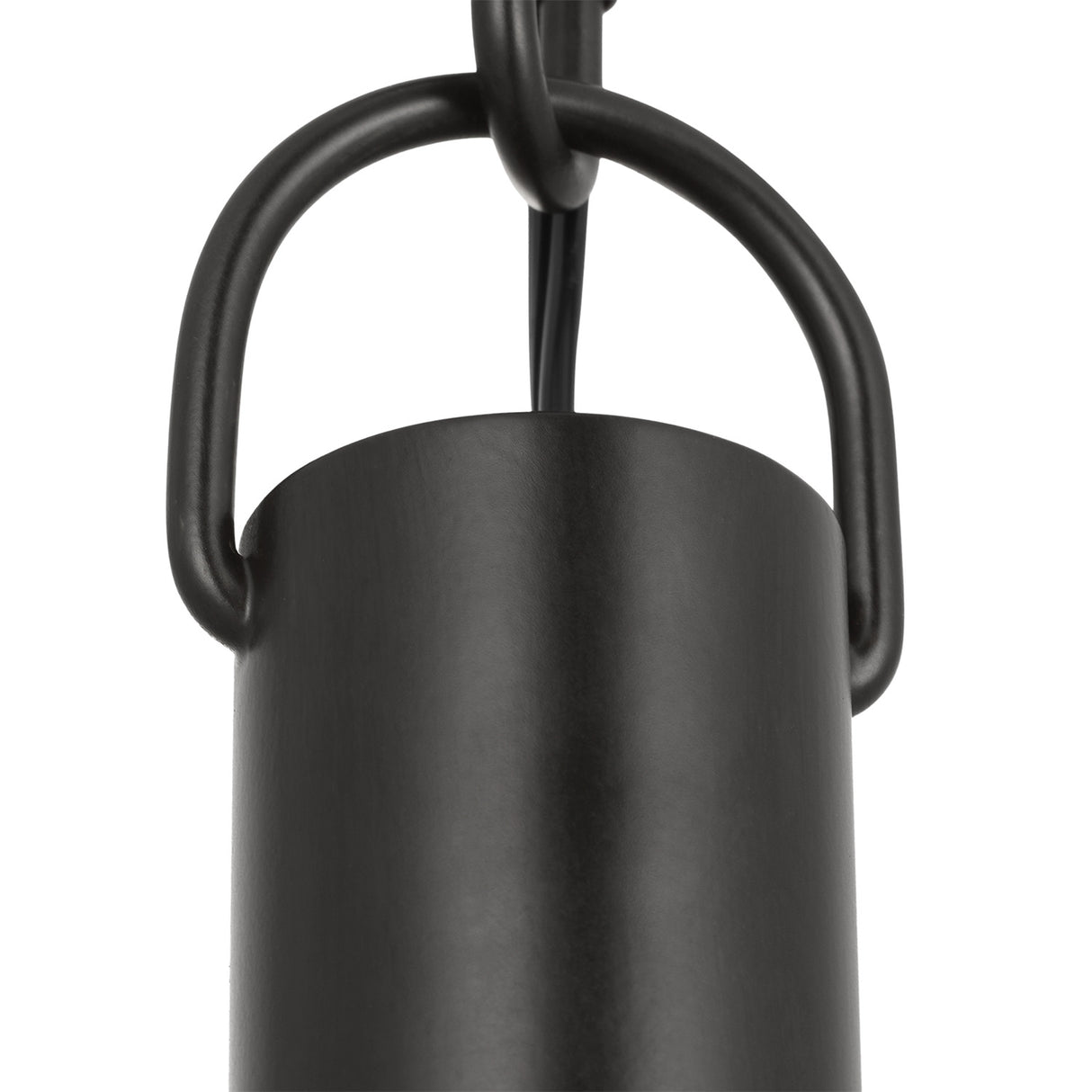 Emrys Pendant 8", Aged Iron