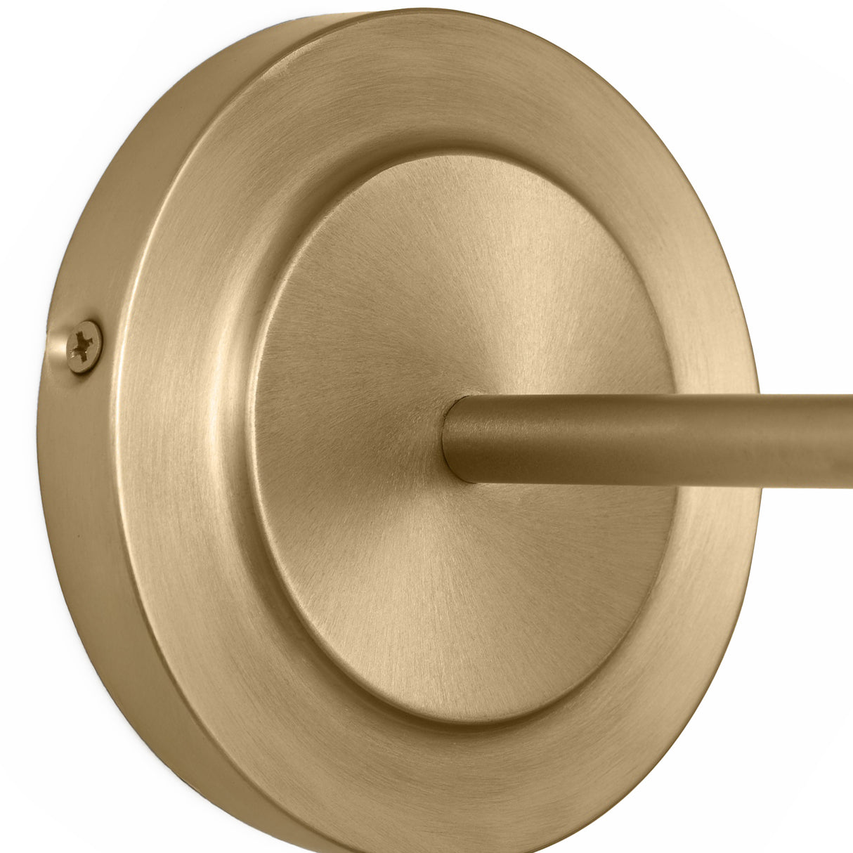 Dean Wall Sconce 14", Satin Brass and Opal Glass