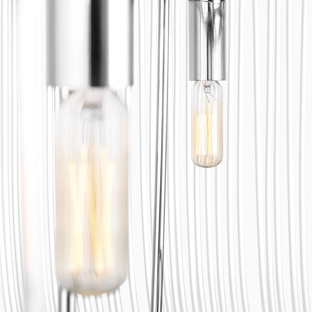 Amir Extra Large Chandelier 42", Polished Nickel