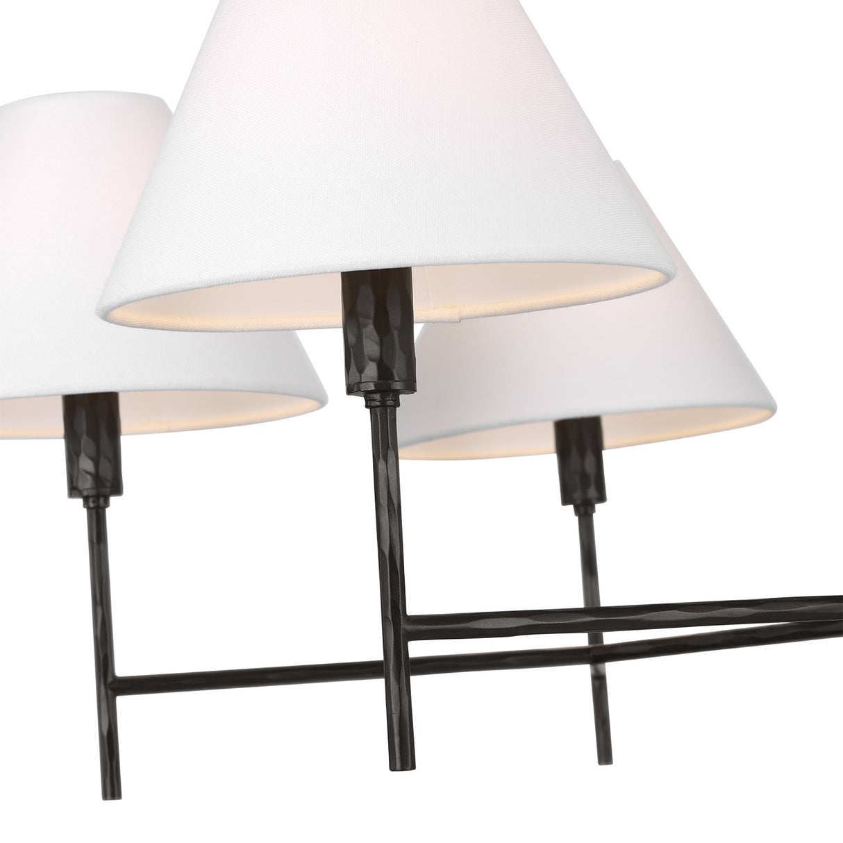 Bryson 6 Light Chandelier 36", Aged Iron