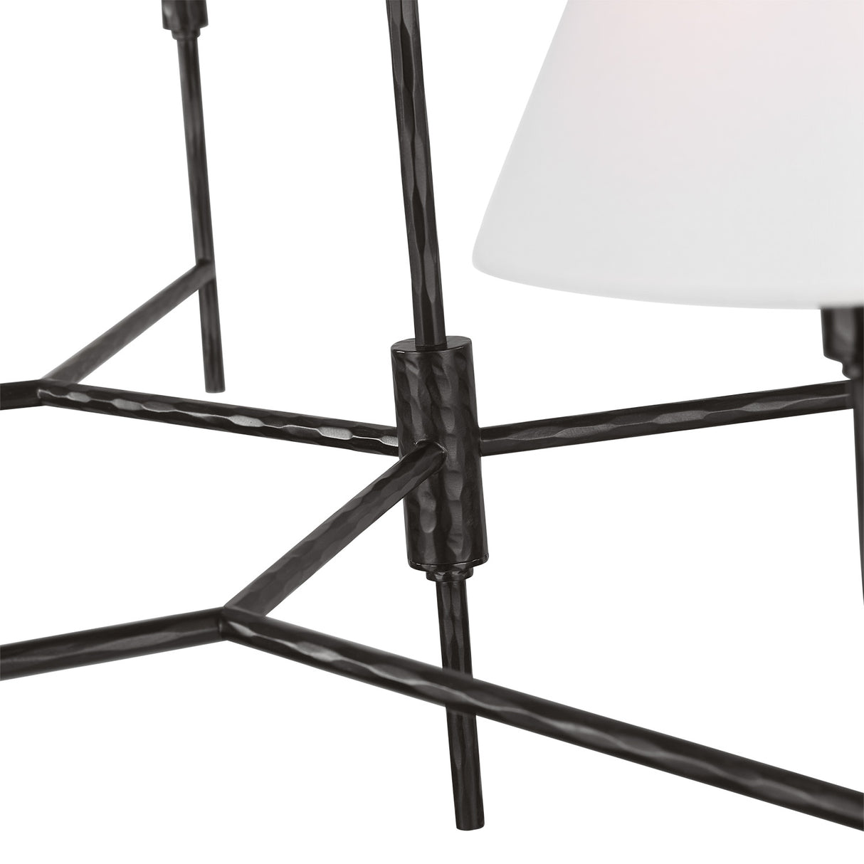 Bryson 6 Light Chandelier 48", Aged Iron