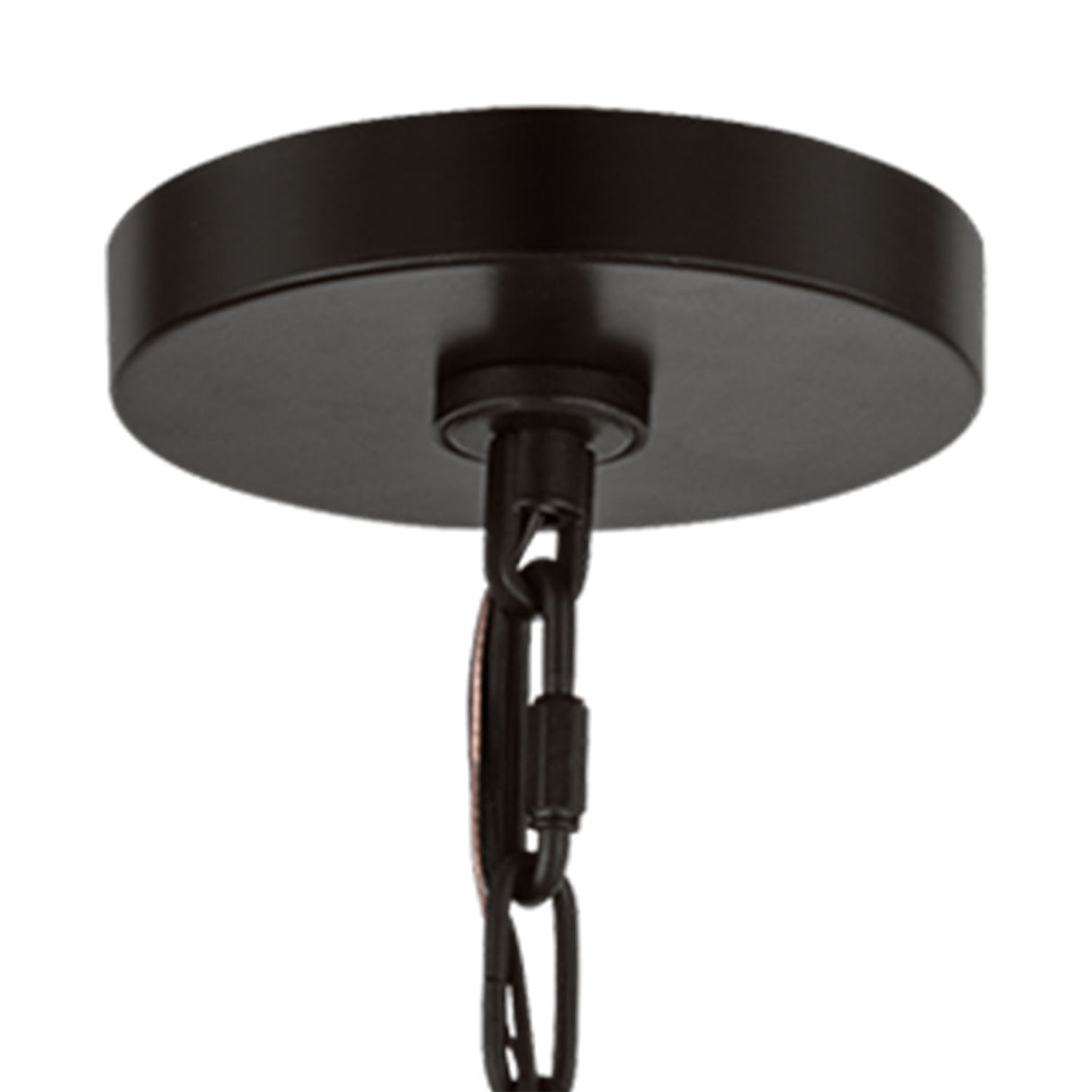 Ava Pendant 24", Aged Iron