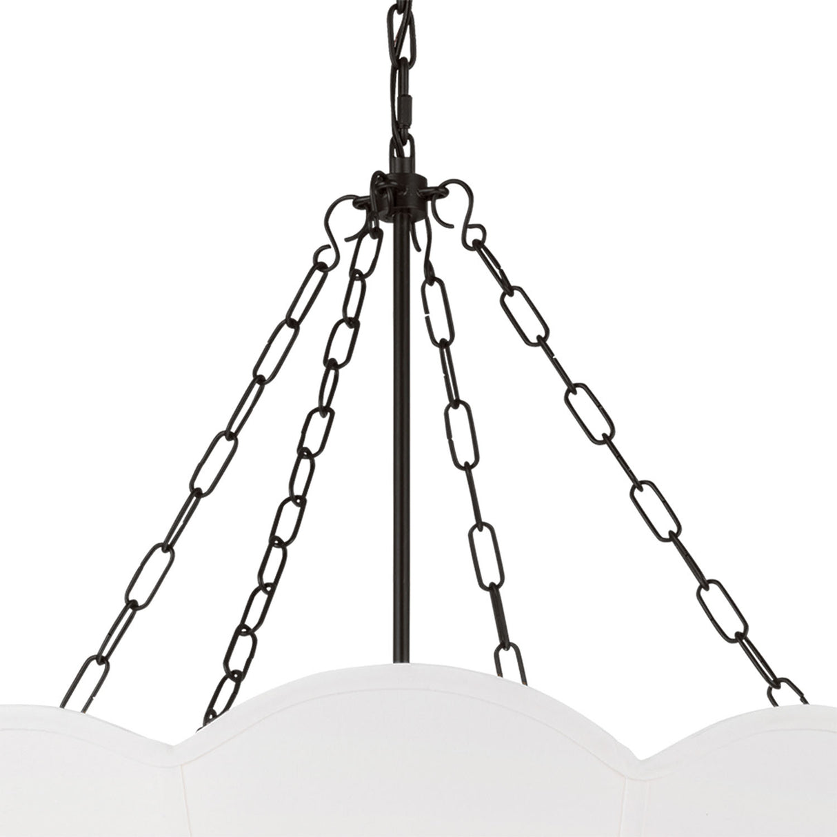 Ava Pendant 24", Aged Iron