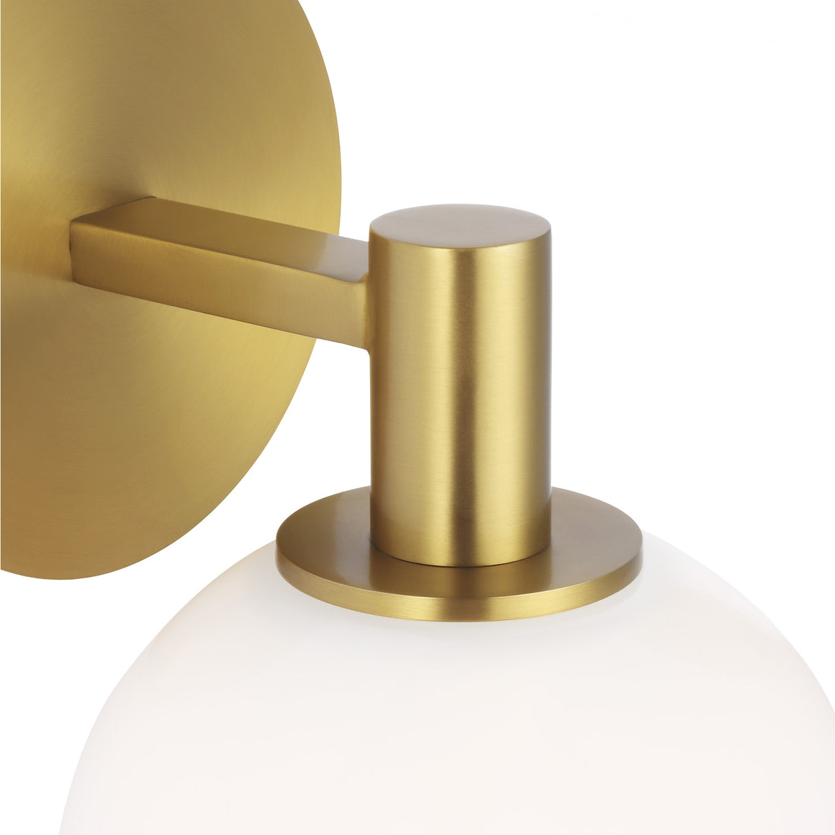 Merrick Wall Sconce 10", Modern Brass