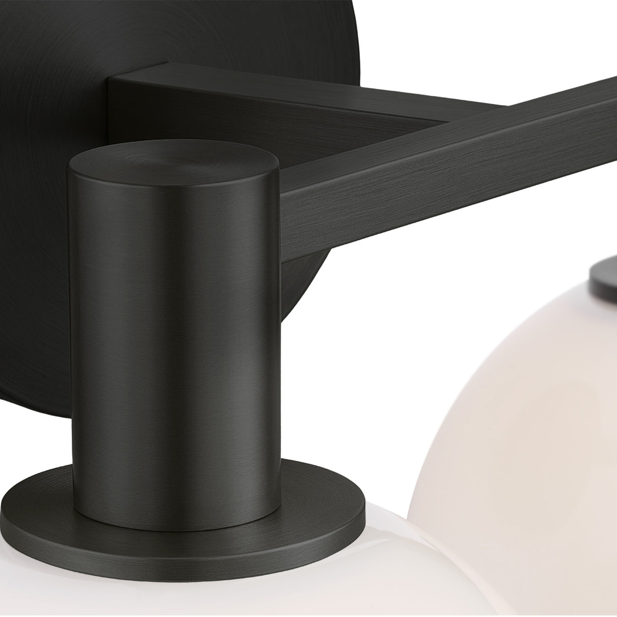 Merrick 2 Light Vanity, Aged Iron