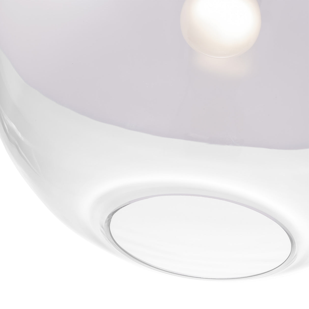 Merrick Pendant 8", Modern Brass